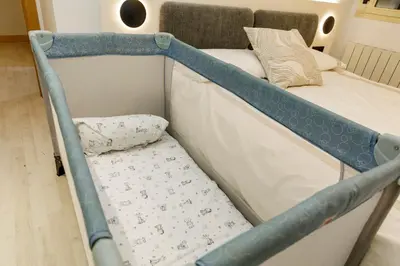 Cama o camas de una habitación en Apartamento con Parking Gratis al lado del Pilar - Alfonso Suites