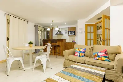 Zona de estar de Apartamento con Parking Gratis al lado del Pilar - Alfonso Suites