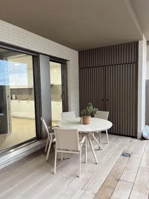 Un balcón o terraza de Apartamento entero