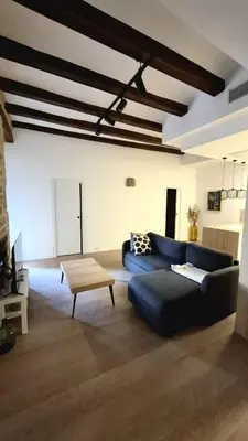 Zona de estar de Casa riera