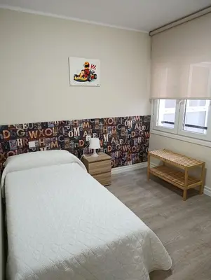 Cama o camas de una habitación en VUT Montse
