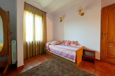 Cama o camas de una habitación en Mirador de la Herradura