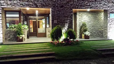 Jardín al aire libre en Roca Blanca