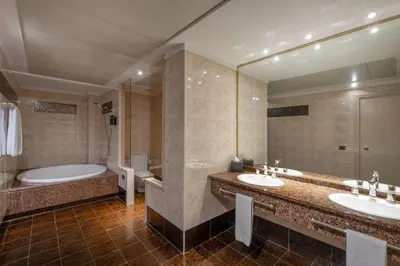 Un baño de Exe Boston