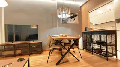 Una cocina o zona de cocina en Portalet - Luminoso con vistas a pistas, terraza y garaje - BY PIRINEOS360