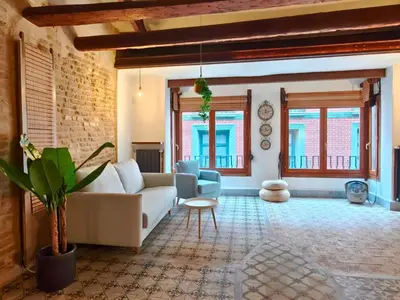 Zona de estar de El Loft de Torrenueva by Alogest