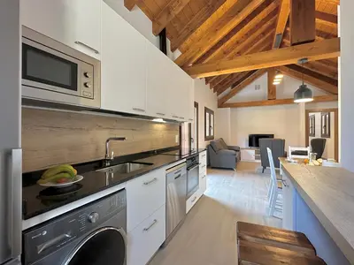Una cocina o zona de cocina en Apartamento Rural AINARIAK - Sasi