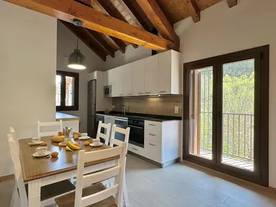 Una cocina o zona de cocina en Apartamento Rural AINARIAK - Sasi