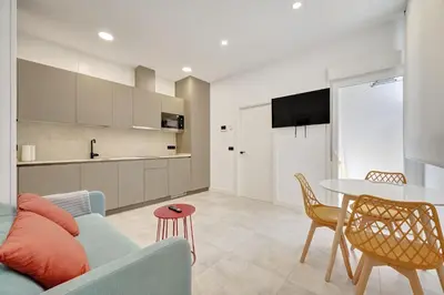 Una cocina o zona de cocina en Apartamento MYE 1 by Clabao