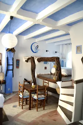 Cama o camas de una habitación en Les Olles