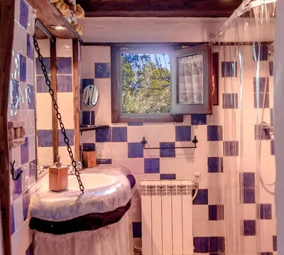Un baño de Les Olles