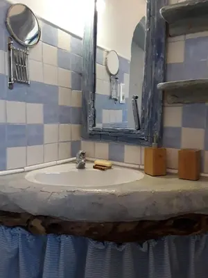 Un baño de Les Olles