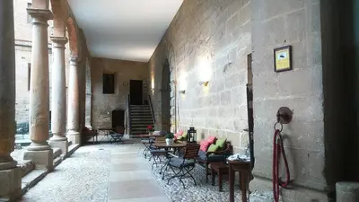 Zona de estar de Parador de Alcañiz