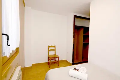 Cama o camas de una habitación en Habitacions La Coma de Taüll
