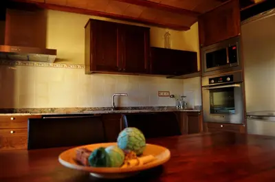 Una cocina o zona de cocina en Cal Tresonito