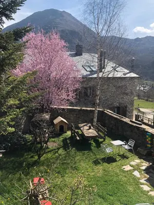 Paisaje cerca of this country house