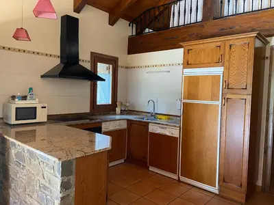 Una cocina o zona de cocina en Casa Sansón