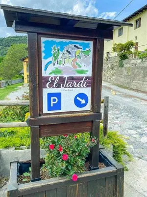 Plano de El Jardí Casa rural ideal para familias y grupos