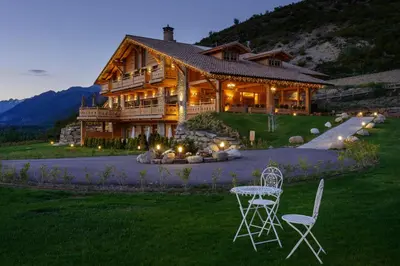 Paisaje cerca de este hotel