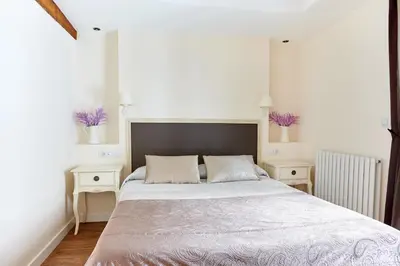 Cama o camas de una habitación en Balcon del Encierro