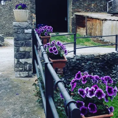 Jardín al aire libre en La Perxada de Besolí