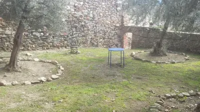 Jardín al aire libre en Can Peiri