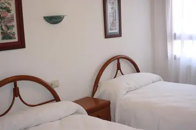Cama o camas de una habitación en Apartamento Avenida