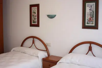 Cama o camas de una habitación en Apartamento Avenida