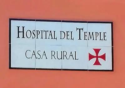 Certificado, premio, señal o documento que está expuesto en Hospital del Temple Casa Rural