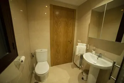 Un baño de Apartamento La Rueda