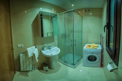 Un baño de Apartamento La Rueda