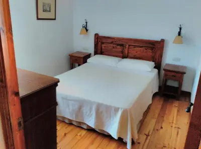 Cama o camas de una habitación en Casa Les