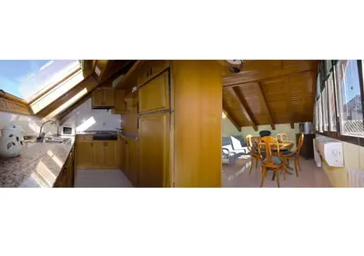 Zona de estar de La Lucana Ordesa Ainsa apartamento