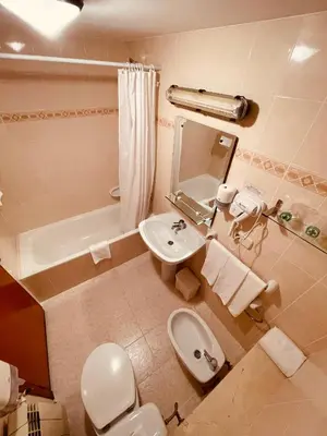 Un baño de Hotel Orla