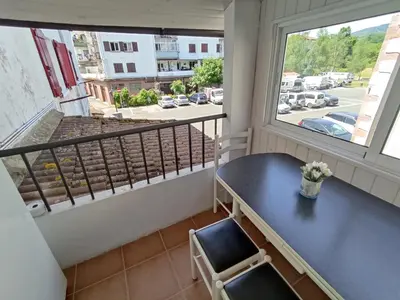 Un balcón o terraza de Alojamiento Txokoto