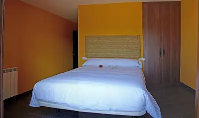 Cama o camas de una habitación en Casa Arrieta