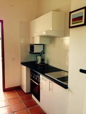 Una cocina o zona de cocina en Alén D'Aragón