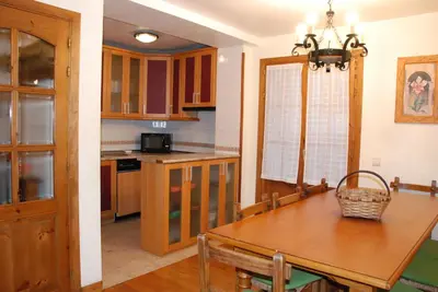 Una cocina o zona de cocina en Casa Rural Janet