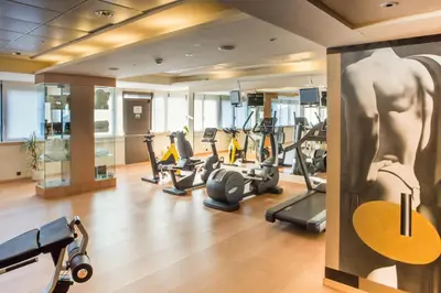 Gimnasio o instalaciones de fitness de Hotel Palafox