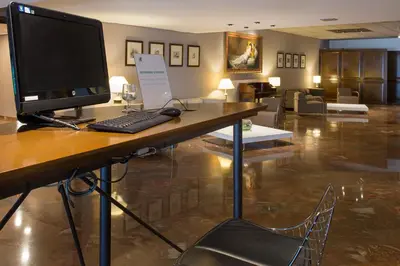 Zona de estar de Hotel Goya