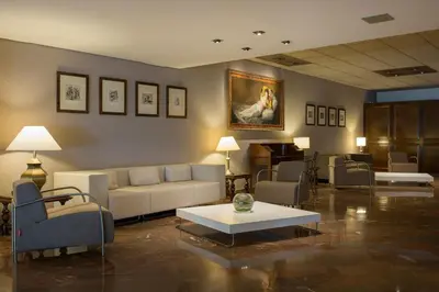 Zona de estar de Hotel Goya