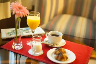 Opciones de desayuno disponibles en Hotel Goya