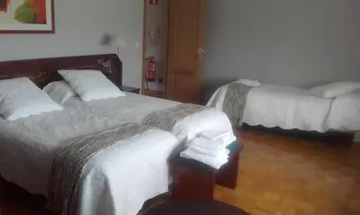 Cama o camas de una habitación en Villalodosa