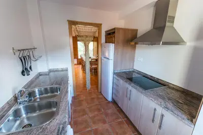 Una cocina o zona de cocina en Lo Planet