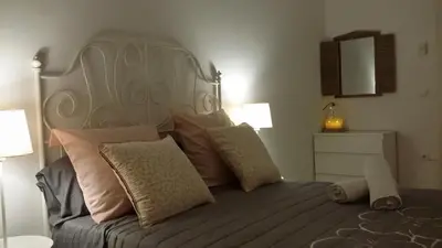 Cama o camas de una habitación en Albergue Valderrobres Auto check-in
