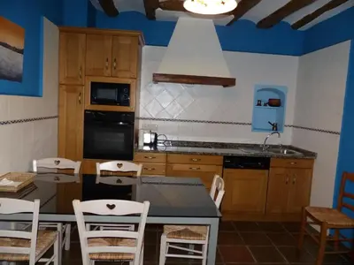 Una cocina o zona de cocina en Casa Rural Iturrieta