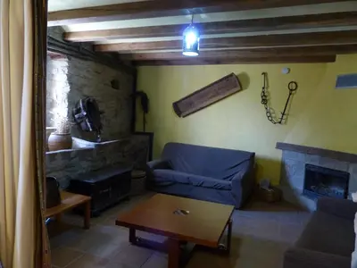 Zona de estar de Casa Rural Iturrieta