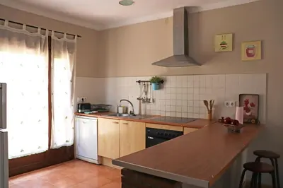 Una cocina o zona de cocina en Casa la Barbacana