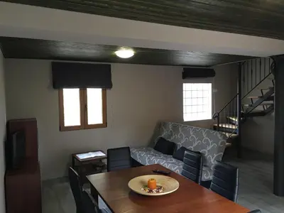 Zona de estar de Casa la Barbacana