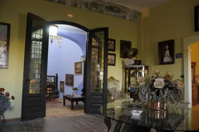 Zona de estar de Casa Grande